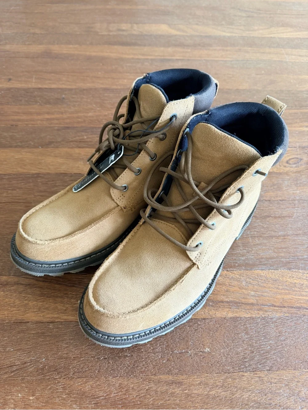 Sorel Madson II Chukka Waterproof Boots Men Size 9 Suede Brown NWT